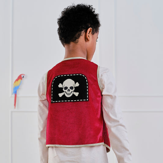 Kids Pirate Waistcoat - Ages 5-7