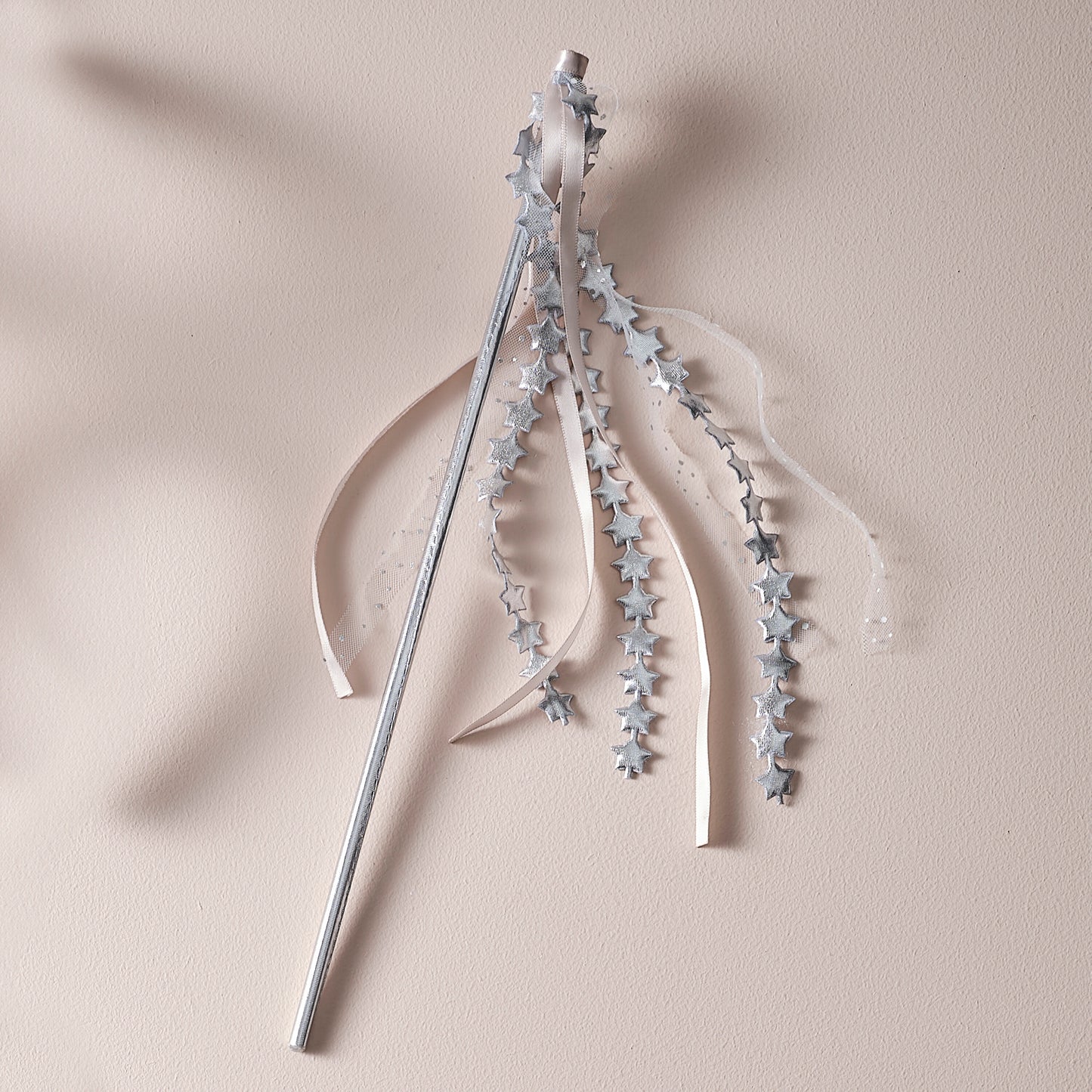 Pink & Silver Angel Fairy Wand