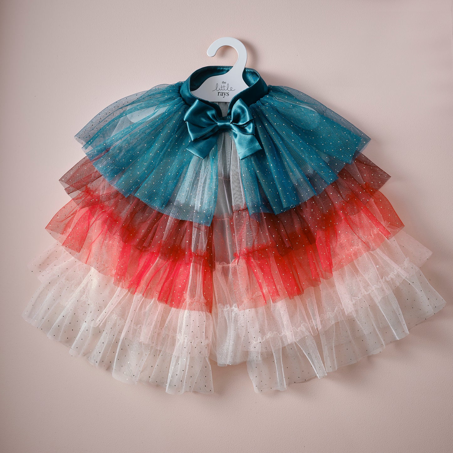 Kids Tiered Christmas Party Cape