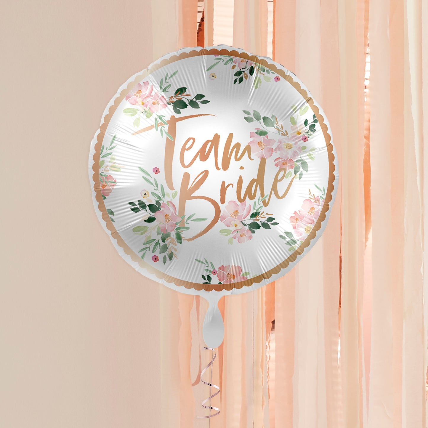 Floral Team Bride Hen Party Balloon