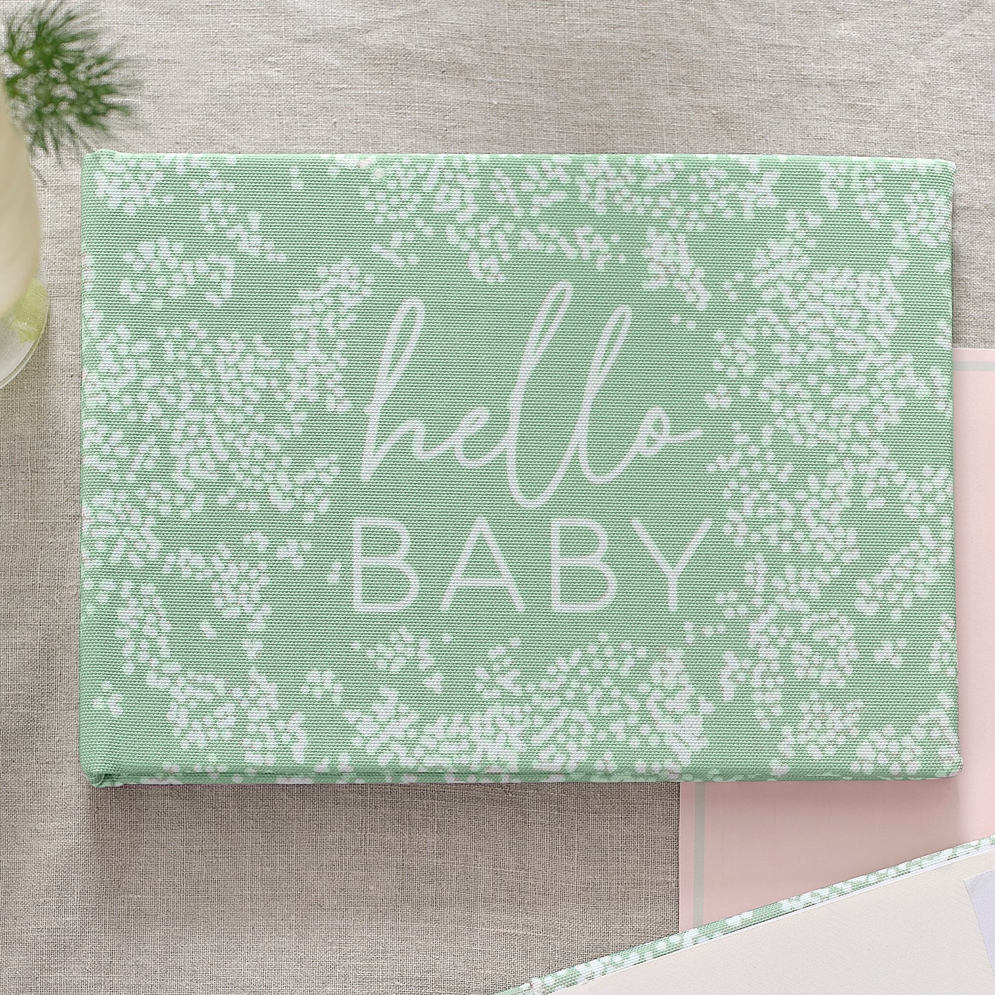 Hello Baby Fabric Baby Photo Album