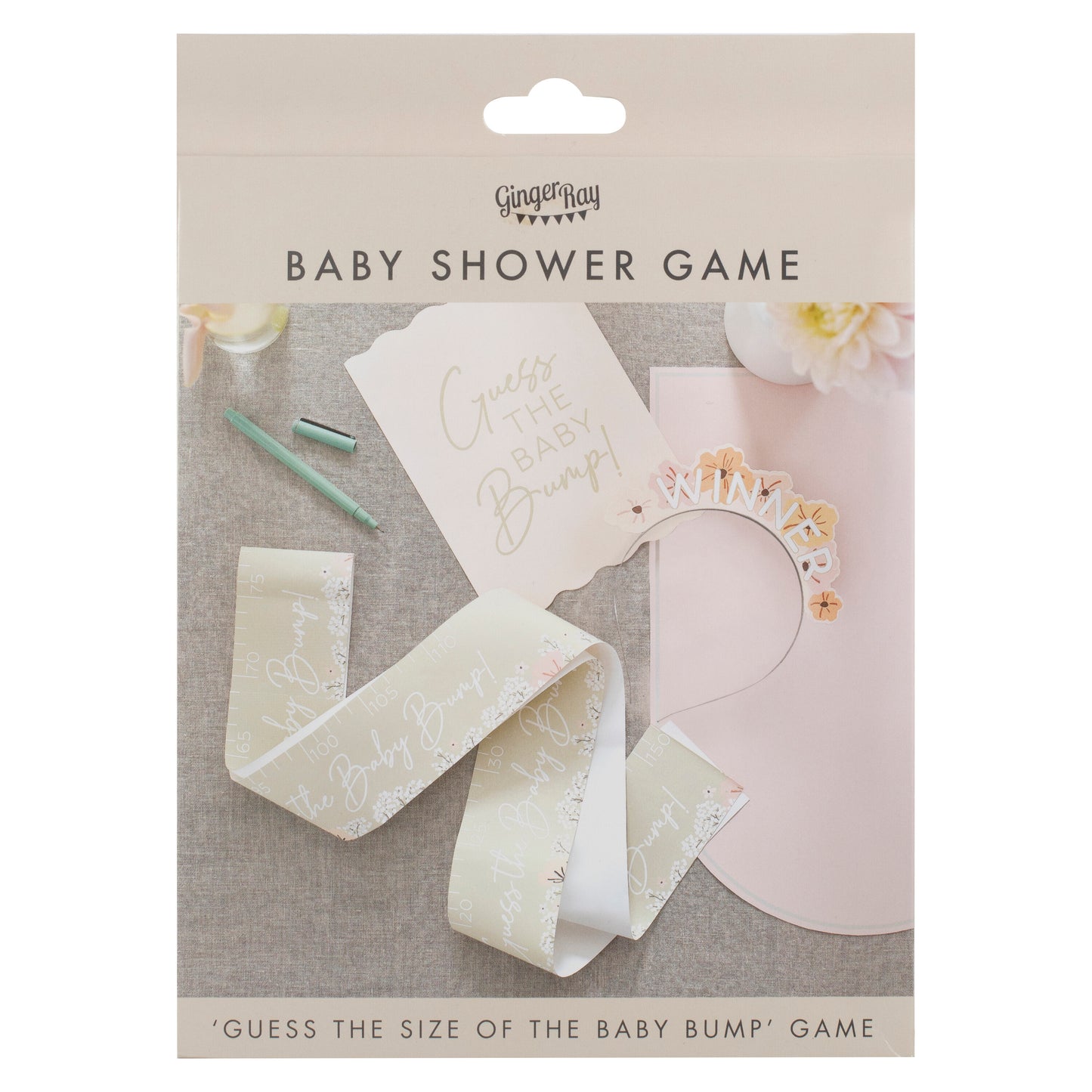 Guess the Baby Bump Baby Shower Game