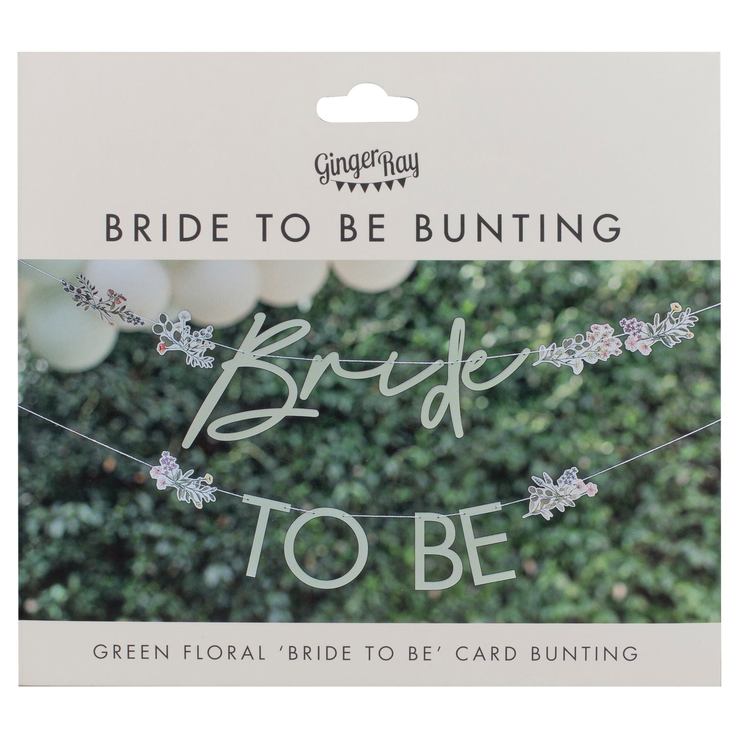 Floral Bride to Be Hen Party Bunting