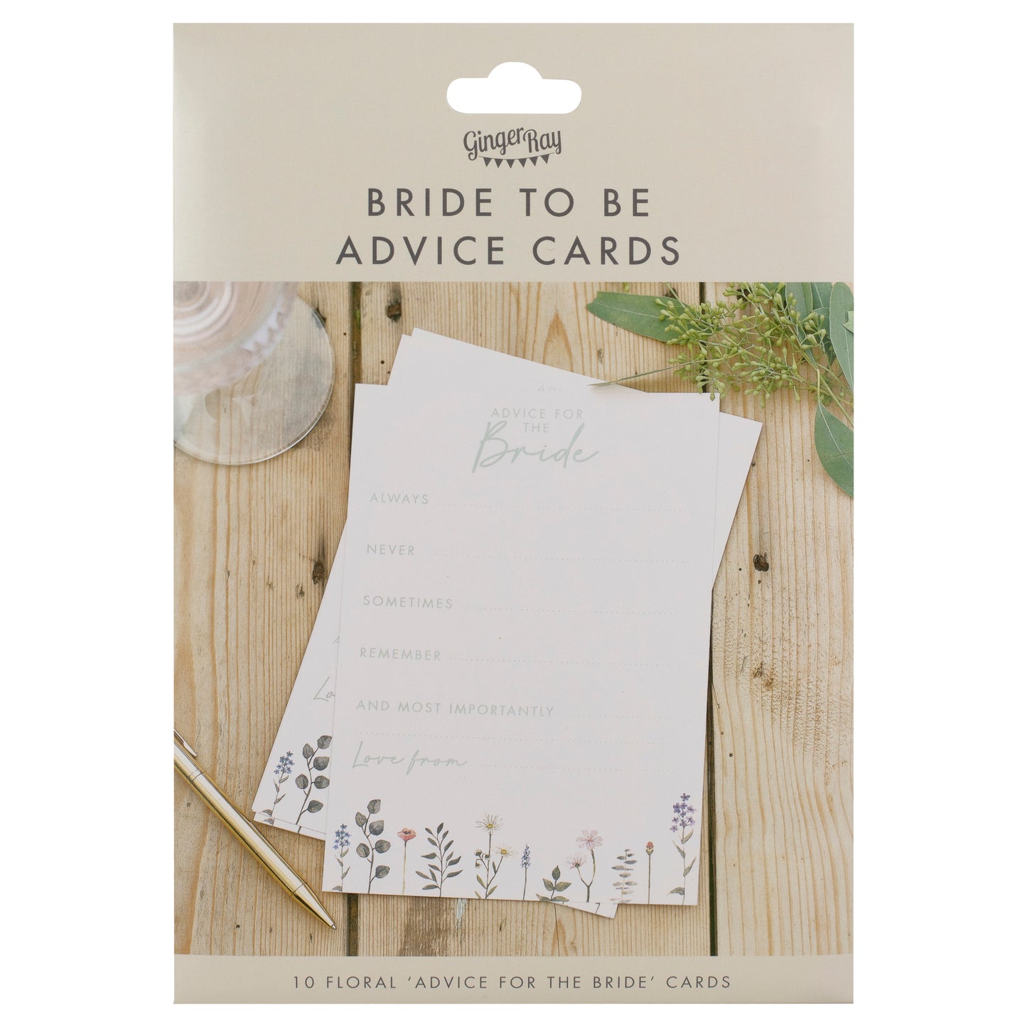 Floral Advice for the Bride Cards