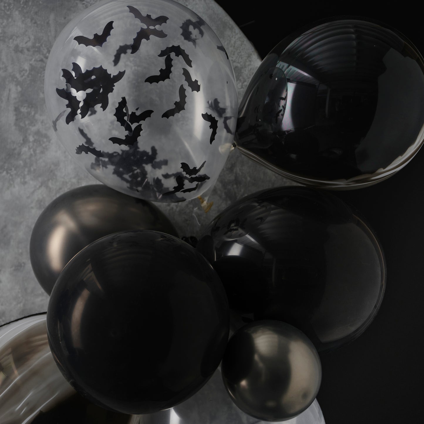 Happy Halloween Bunting with Balloons