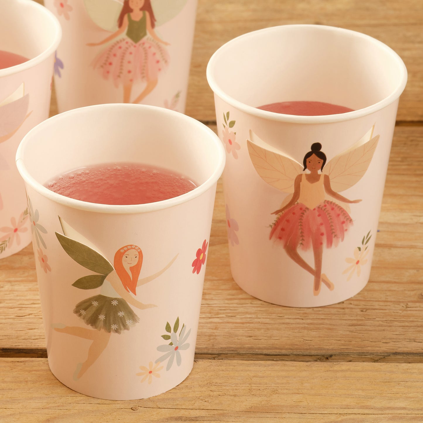 Fairy Paper Cups with Pop Out Wings