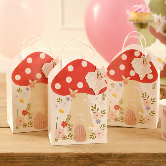Toadstool Shaped Party Bags