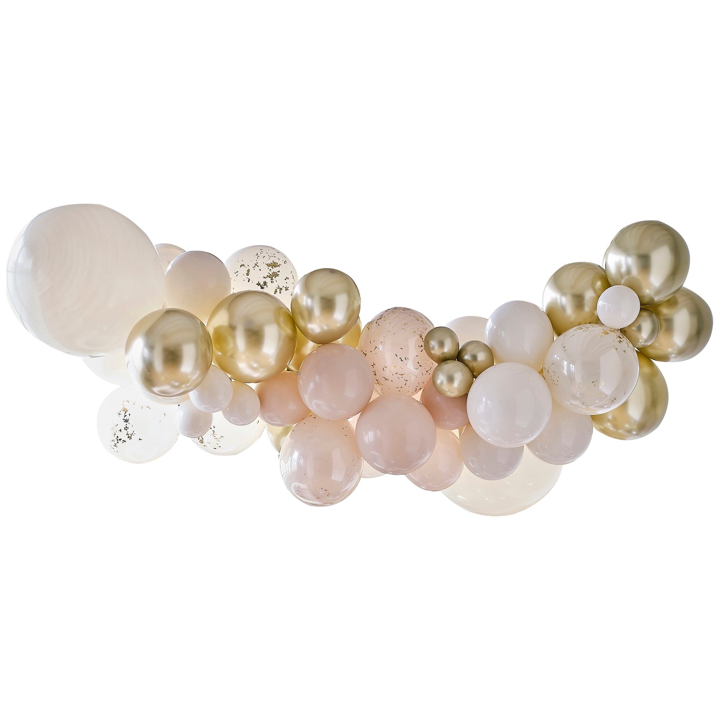 Gold and Neutral Balloon Arch Kit