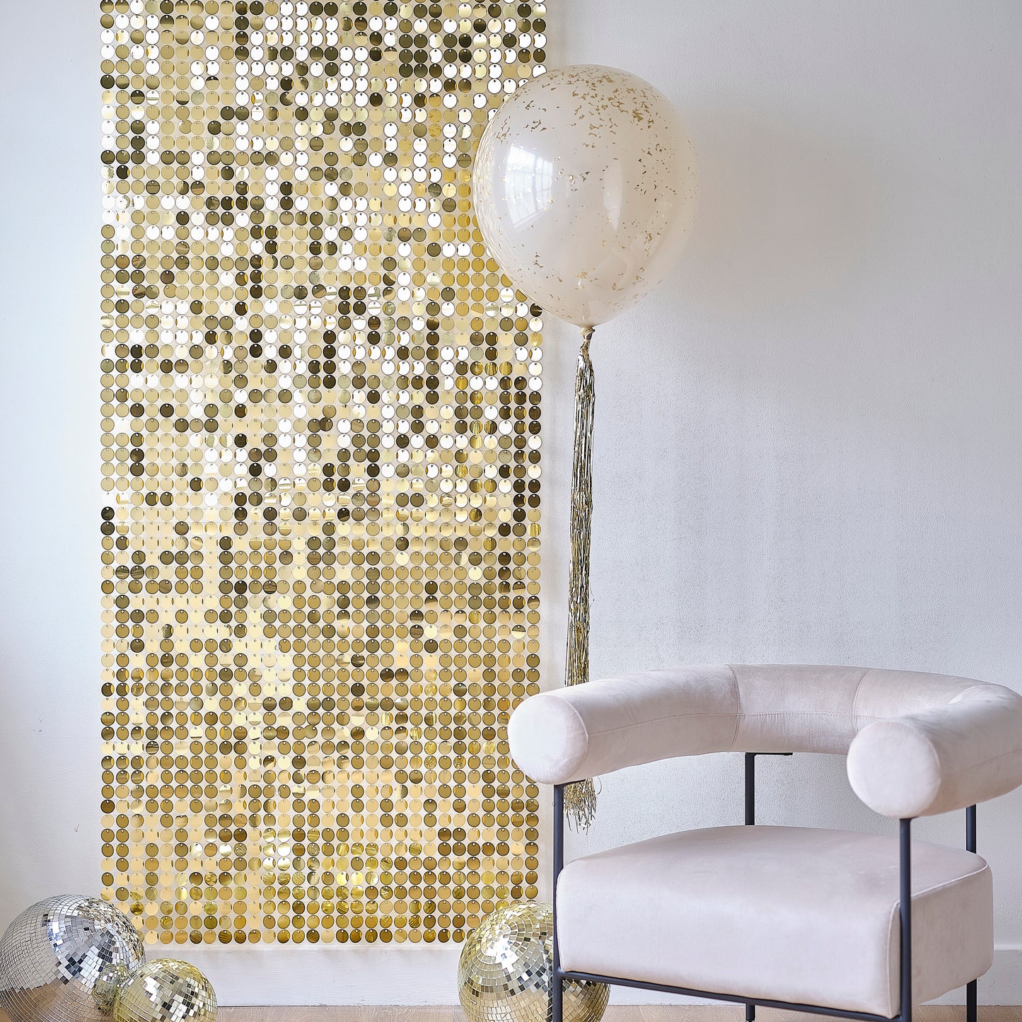 Shimmer Wall Gold Backdrop Panels