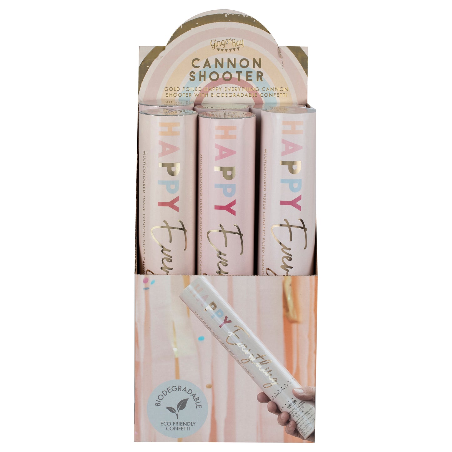 Biodegradable Eco Confetti Cannon