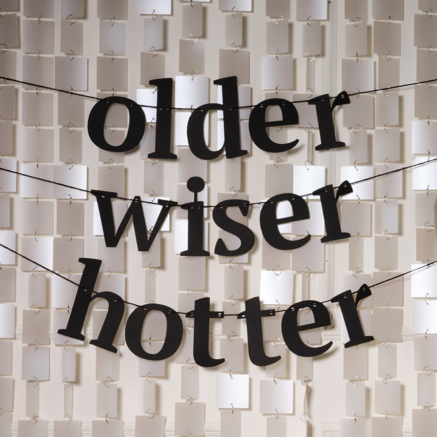 Black 'older, wiser, hotter' bunting