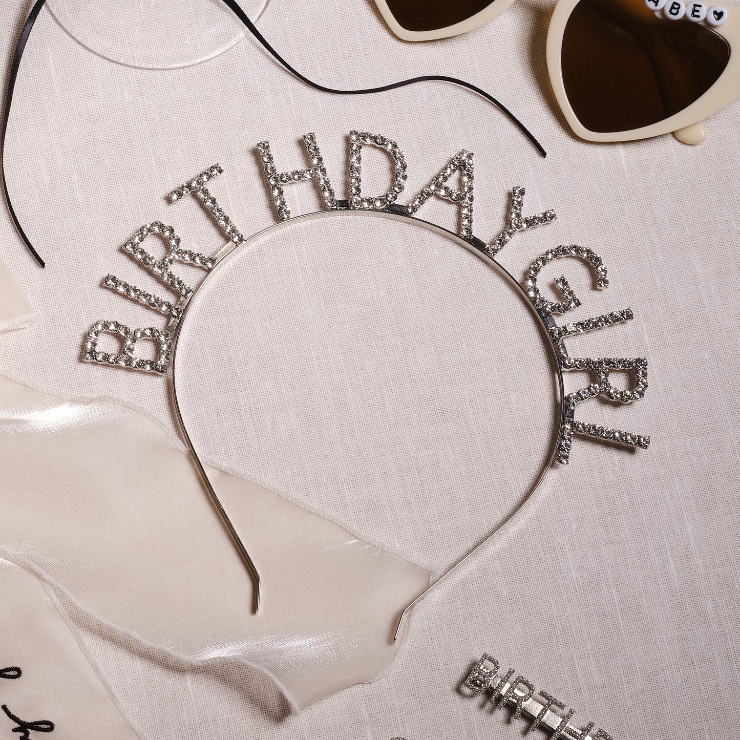 Embellished 'Birthday Girl' Headband