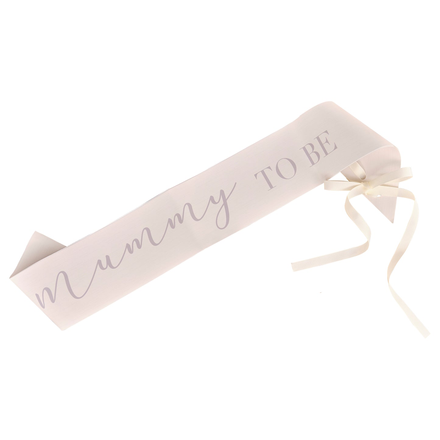 Cream Mummy to Be Baby Shower Sash