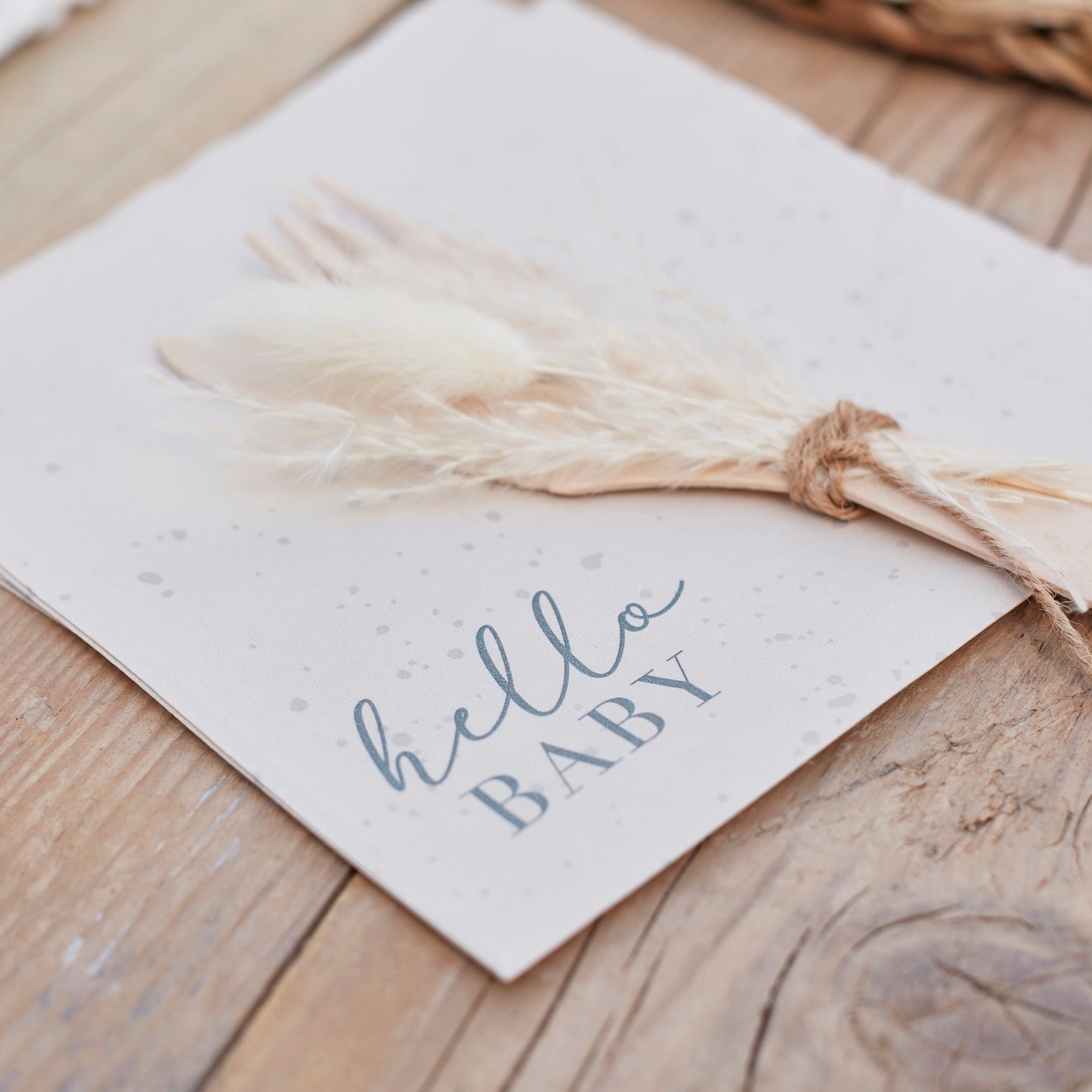 Hello Baby Neutral Baby Shower Napkins