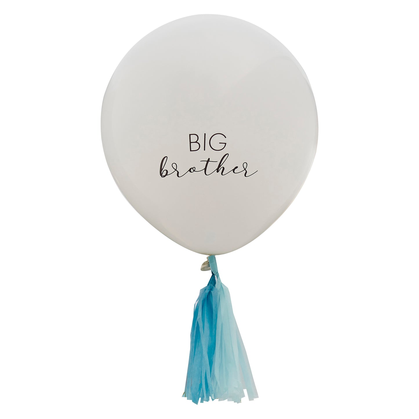Big Brother Balloon with Blue Tassels