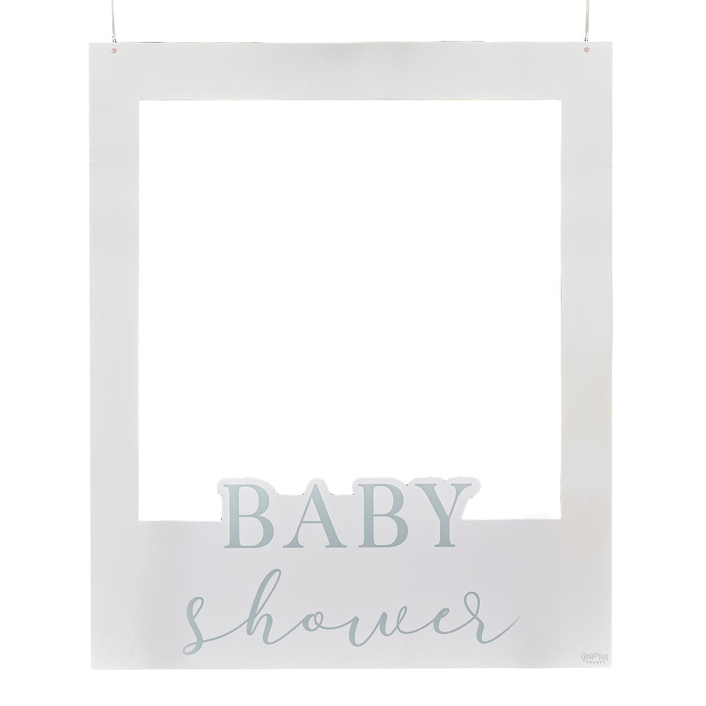 Customisable Baby Shower Photo Booth Frame