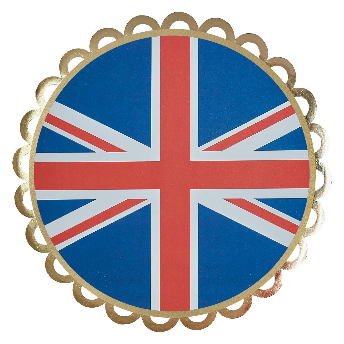 Union Jack Paper Plates