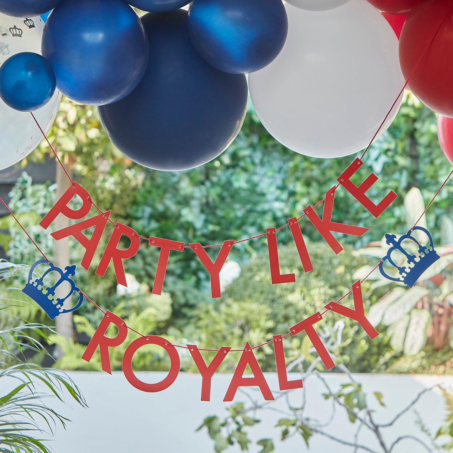 Party Like Royalty Paper Bunting