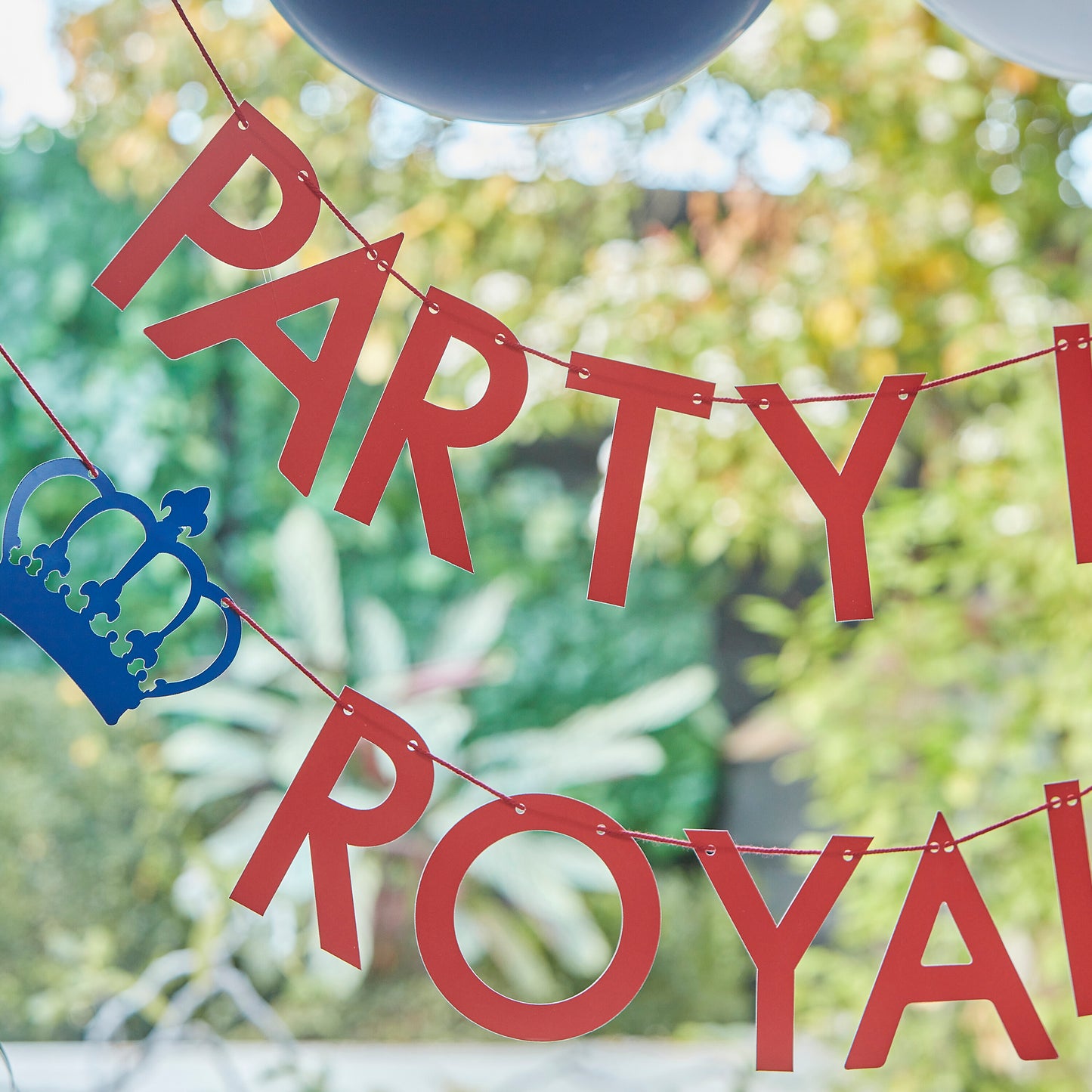 Party Like Royalty Paper Bunting