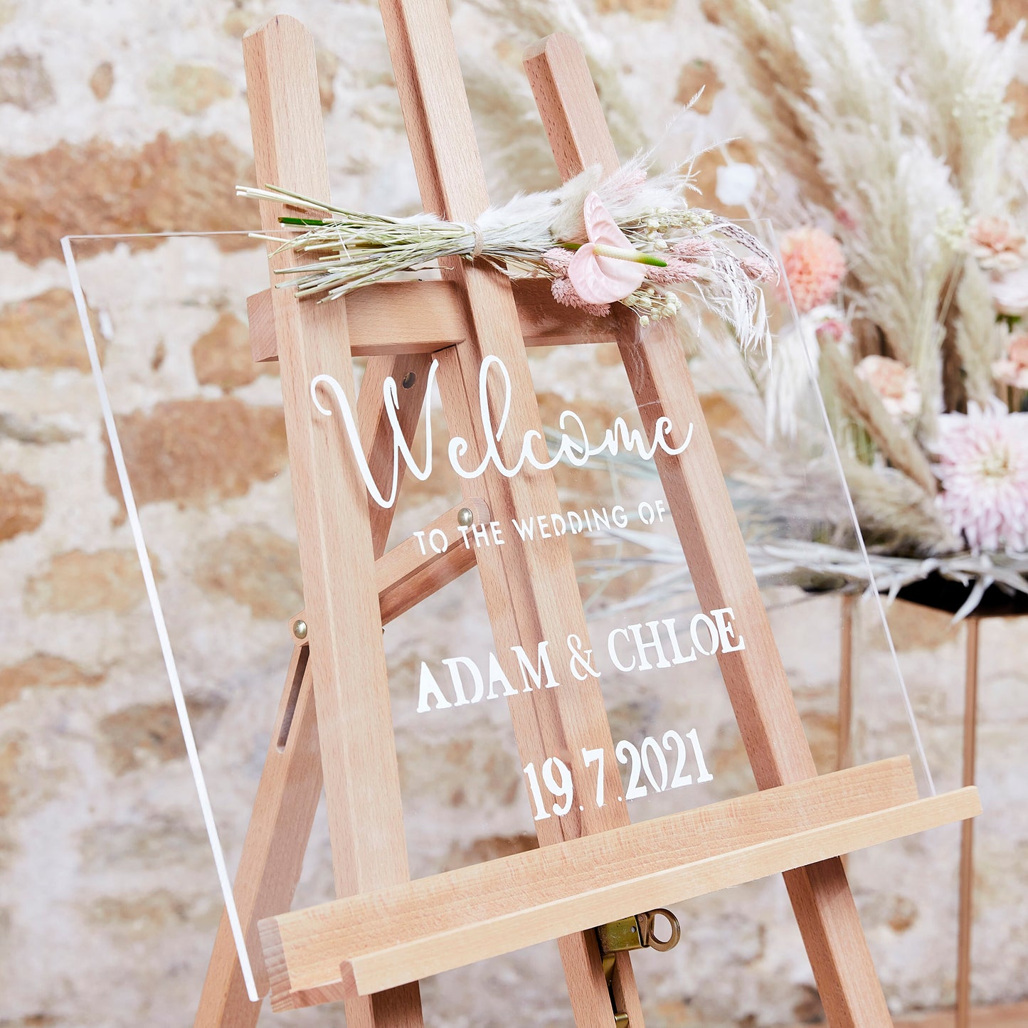 Customisable Wedding Sign Kit