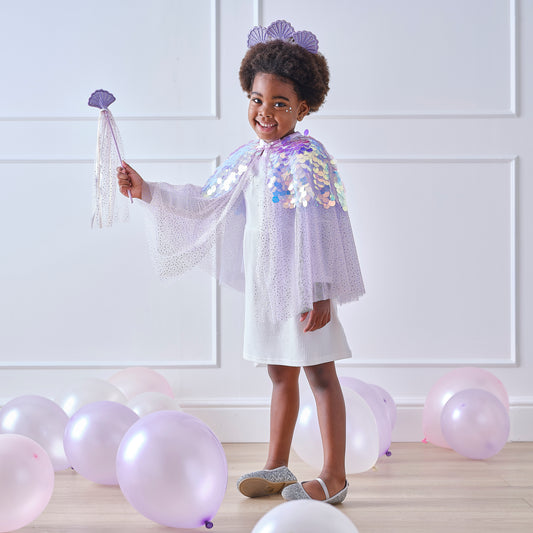 Purple Sequin Mermaid Costume