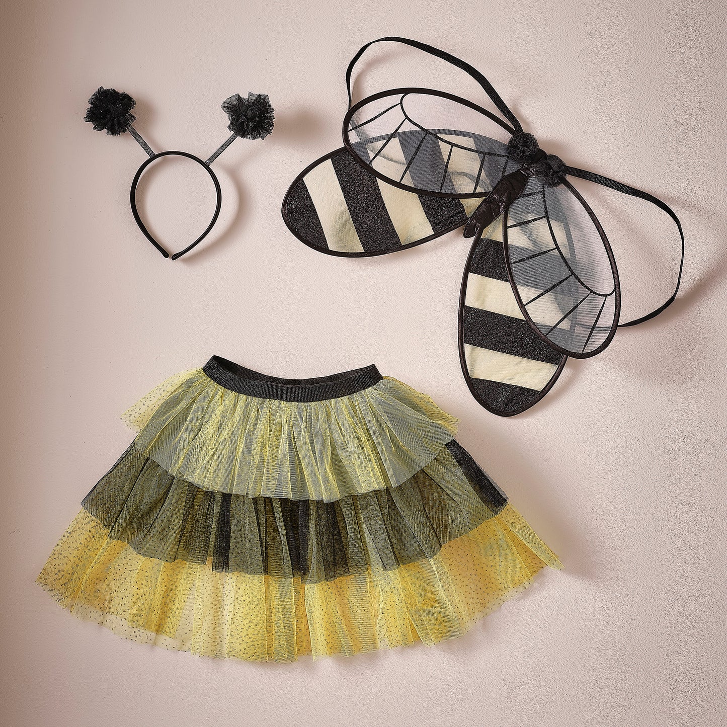 Black and Yellow Bumble Bee Costume - Ages 3-5