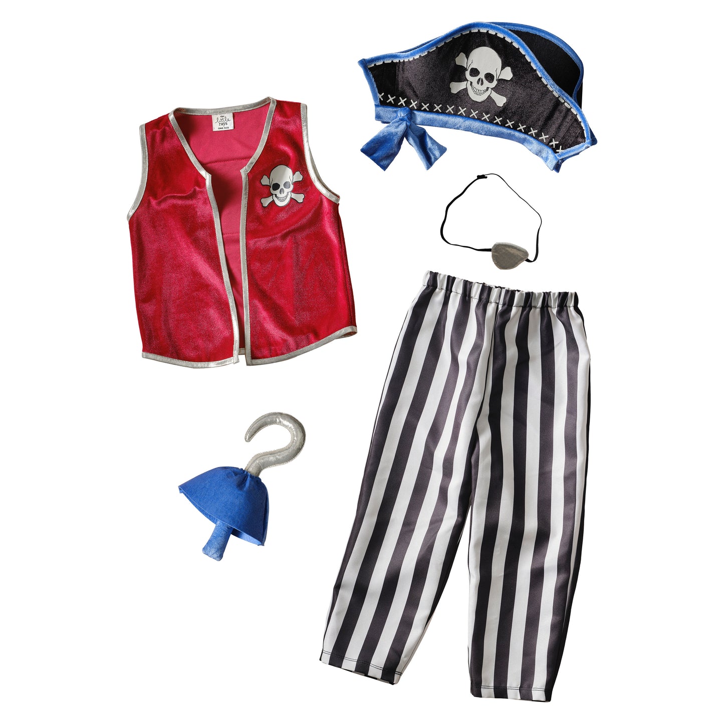 Kids Pirate Costume - Ages 5-7