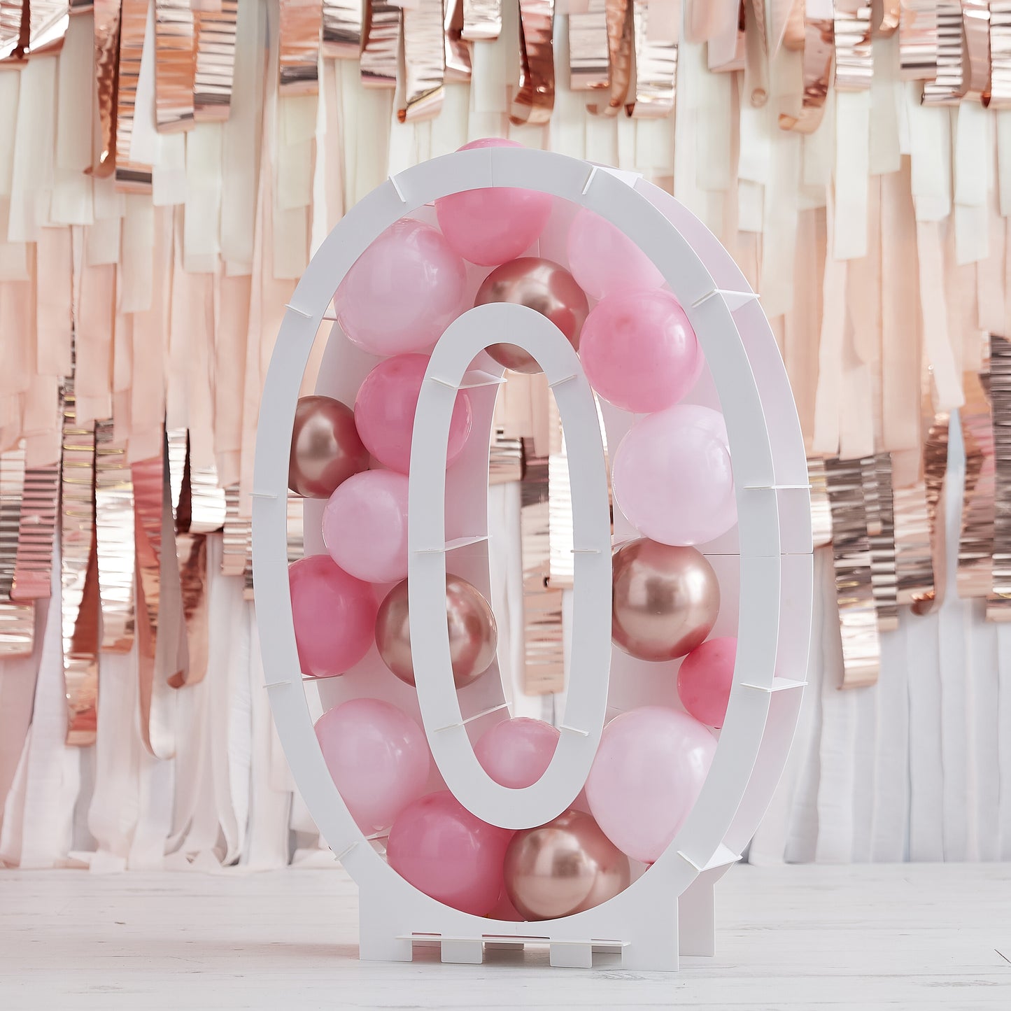 2022 Pink Balloon Mosaic Number Stand