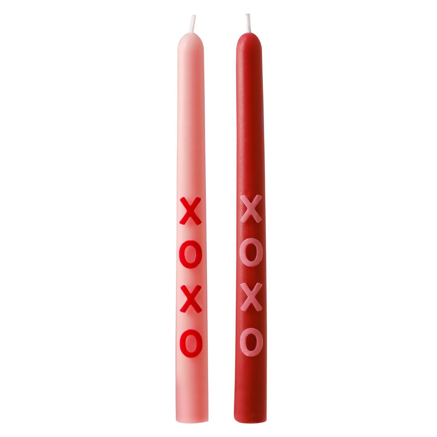 XOXO Valentines Dinner Candles