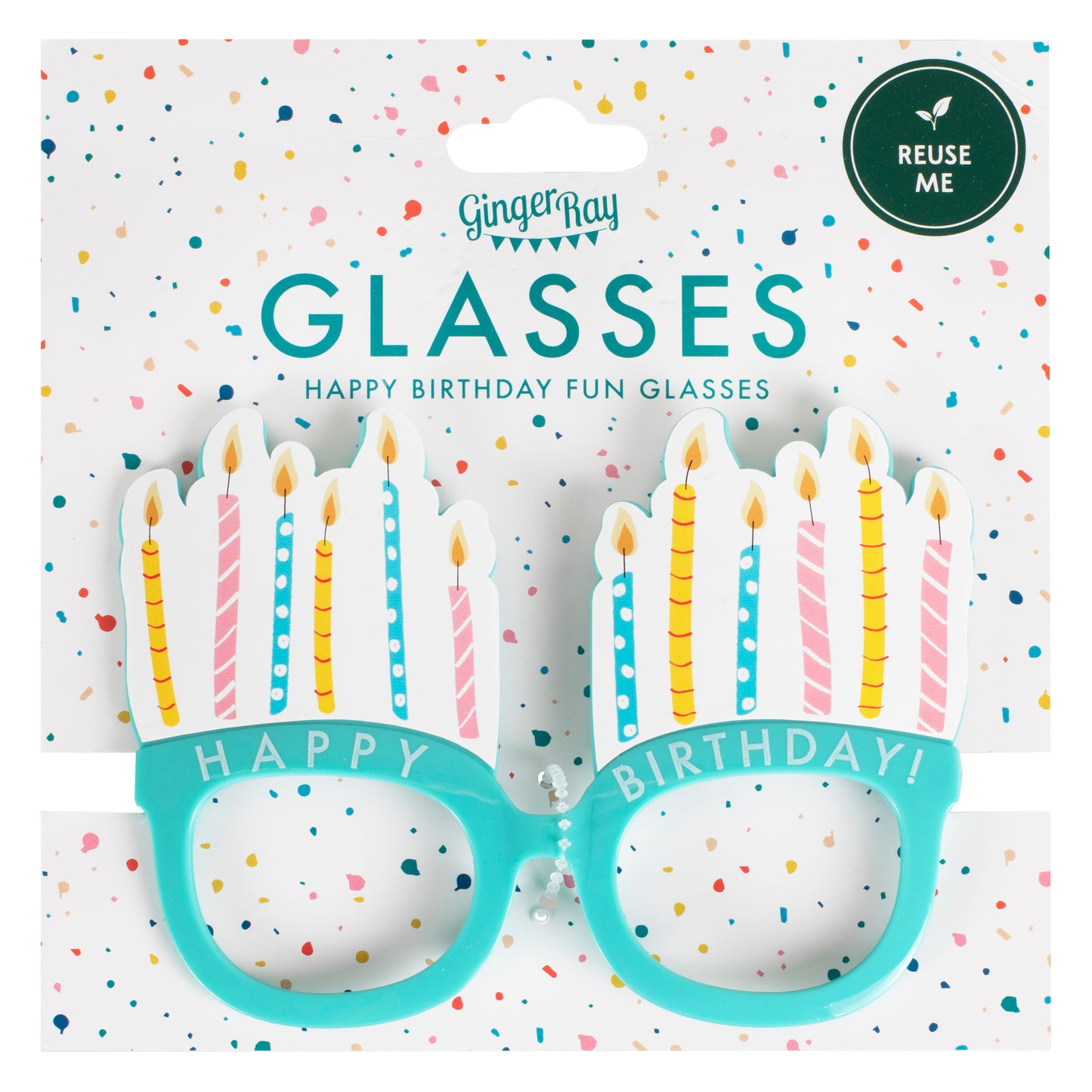 Happy Birthday Fun Party Glasses