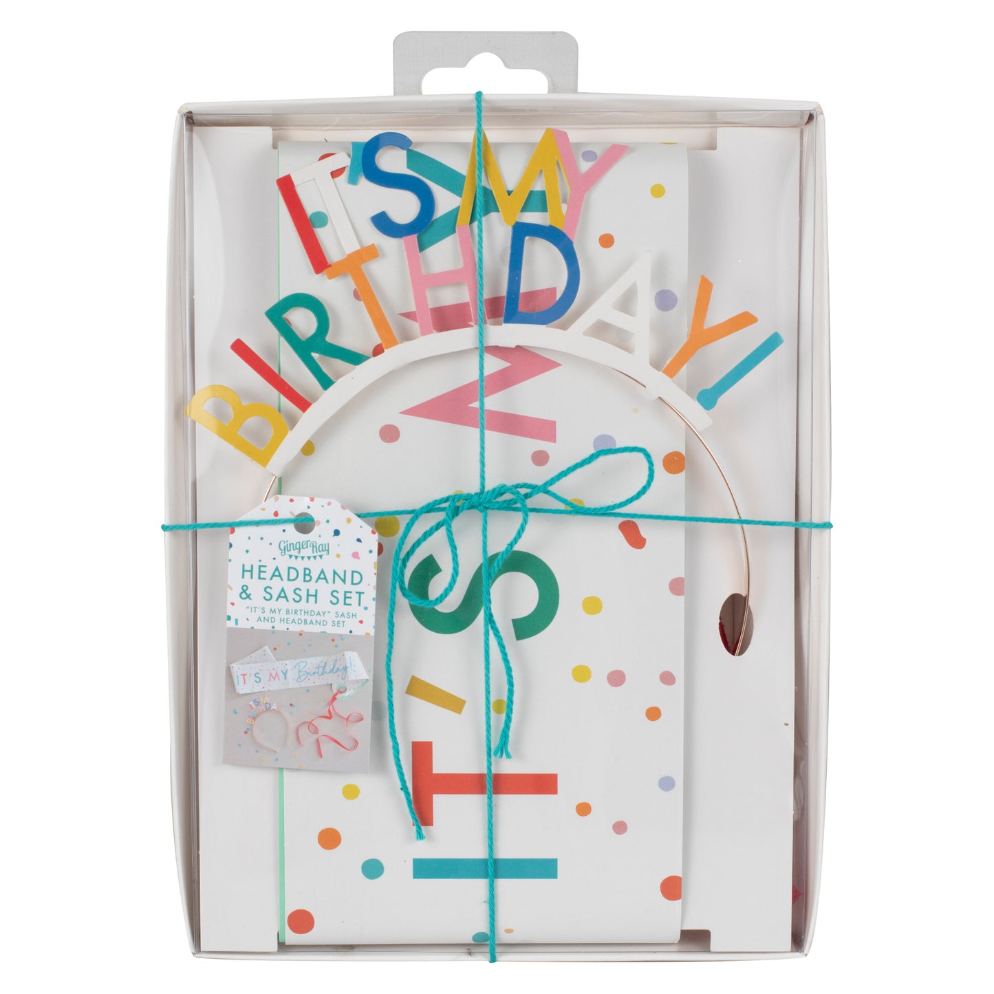 It's My Birthday Sash & Headband