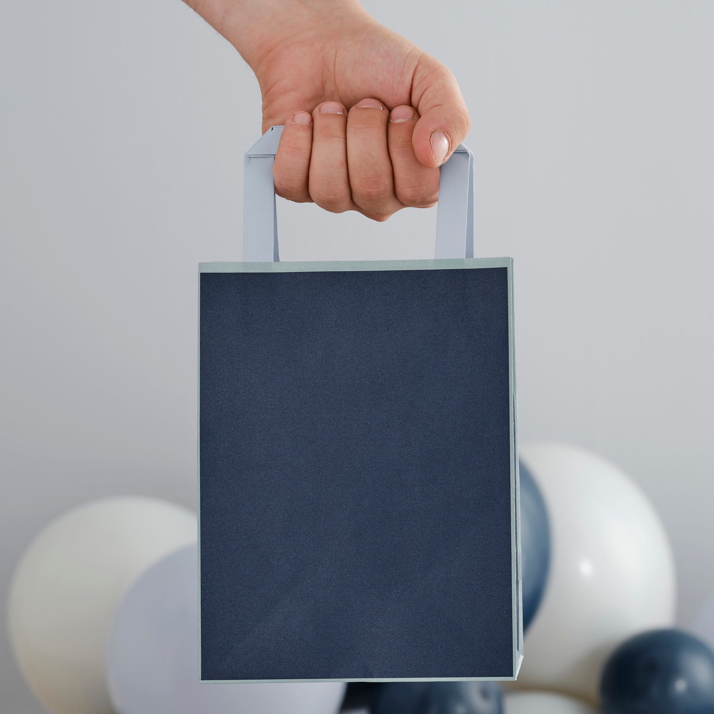 Navy Blue Paper Party Bags