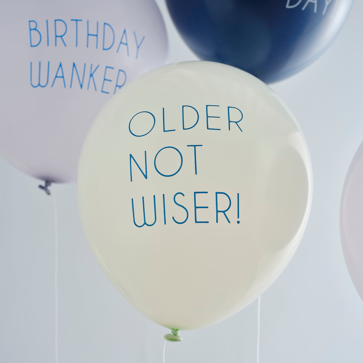 Naughty Slogan Happy Birthday Balloon Bundle