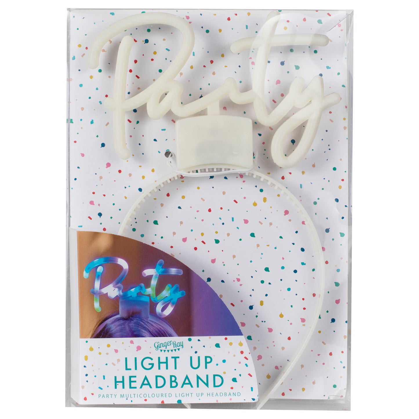 Light Up Rainbow Party Headband