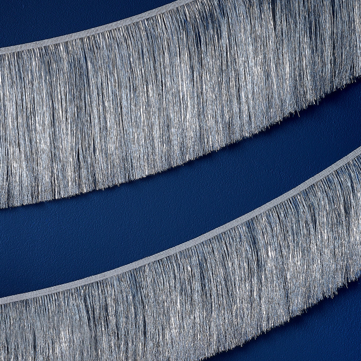 Silver Christmas Tinsel Garland Decoration