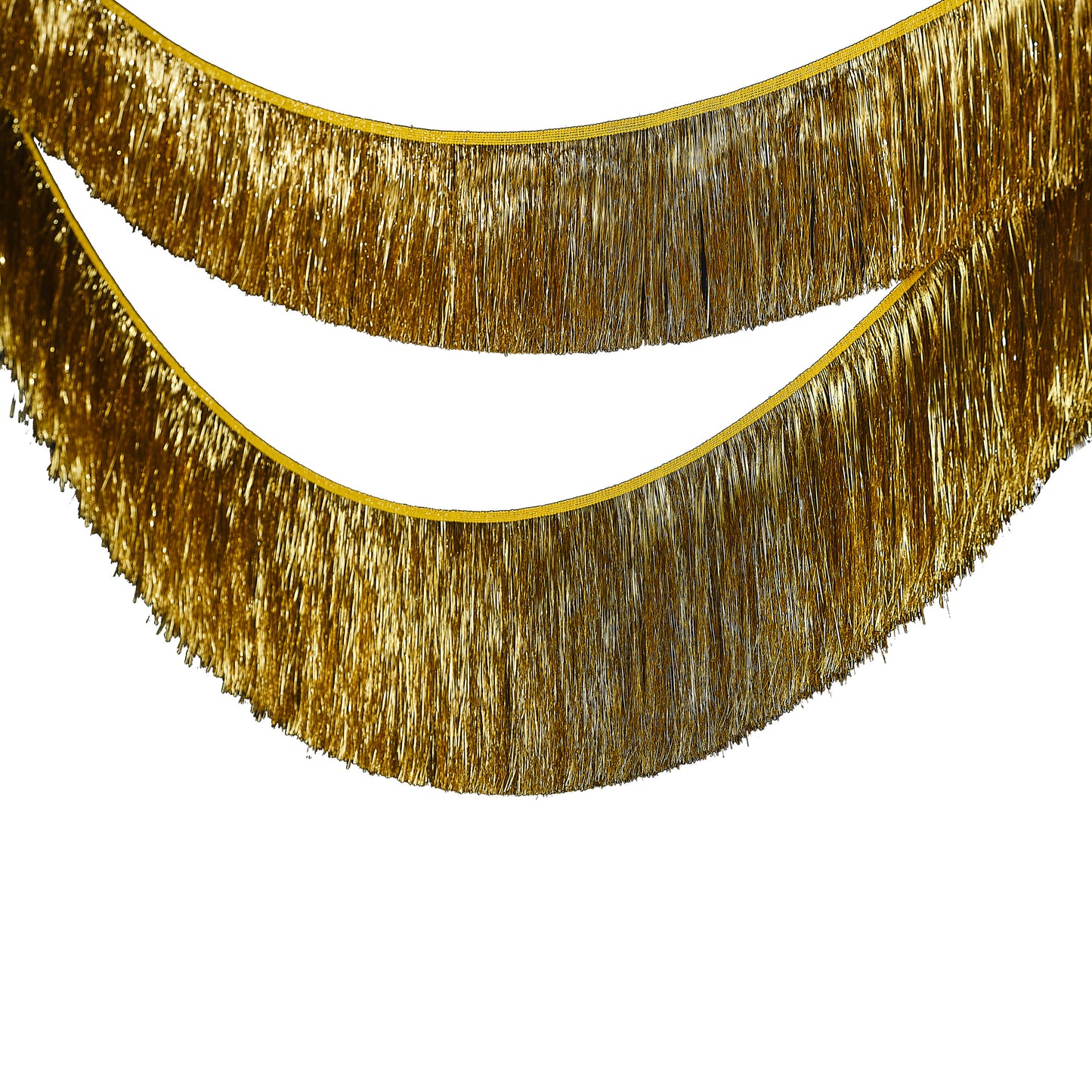 Gold Christmas Tinsel Garland Decoration