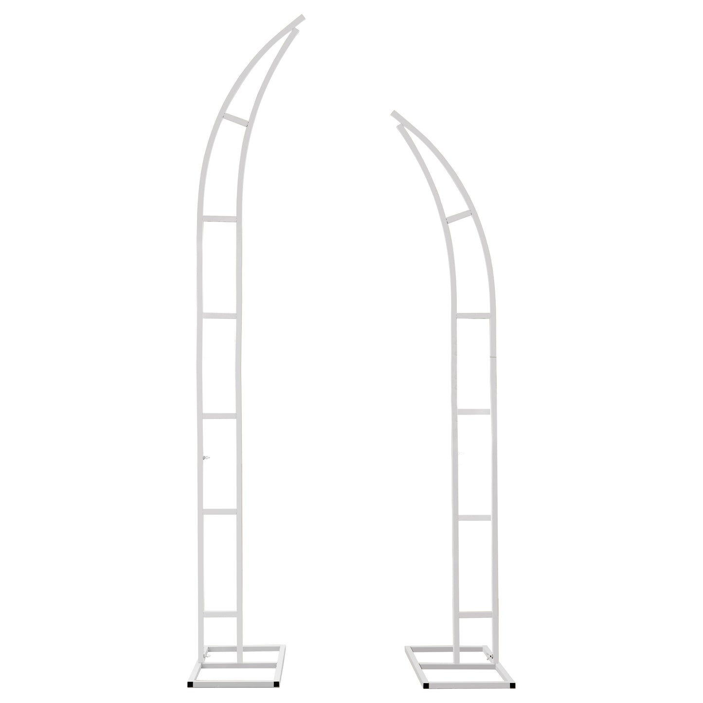 White Metal Split Arch Backdrop