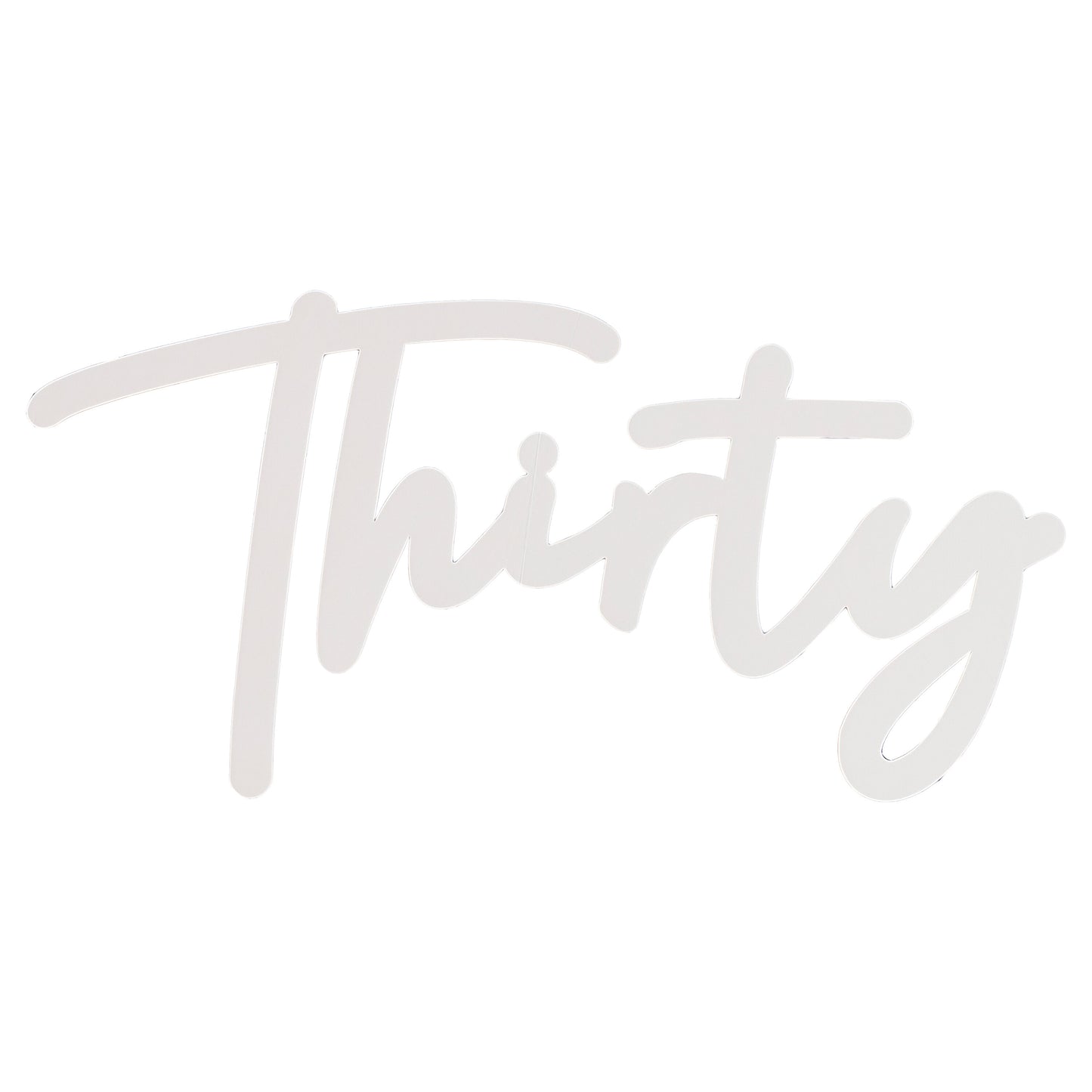 30th Birthday Balloon Arch Sign