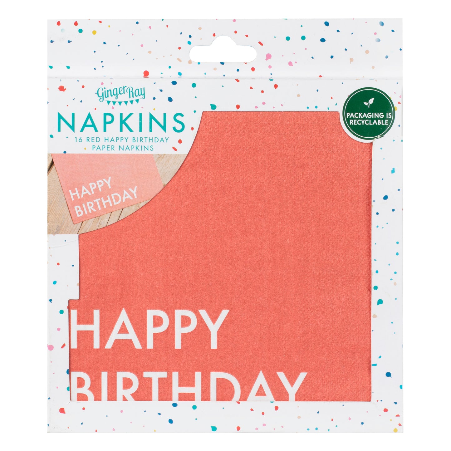 Brights Happy Birthday Paper Napkins