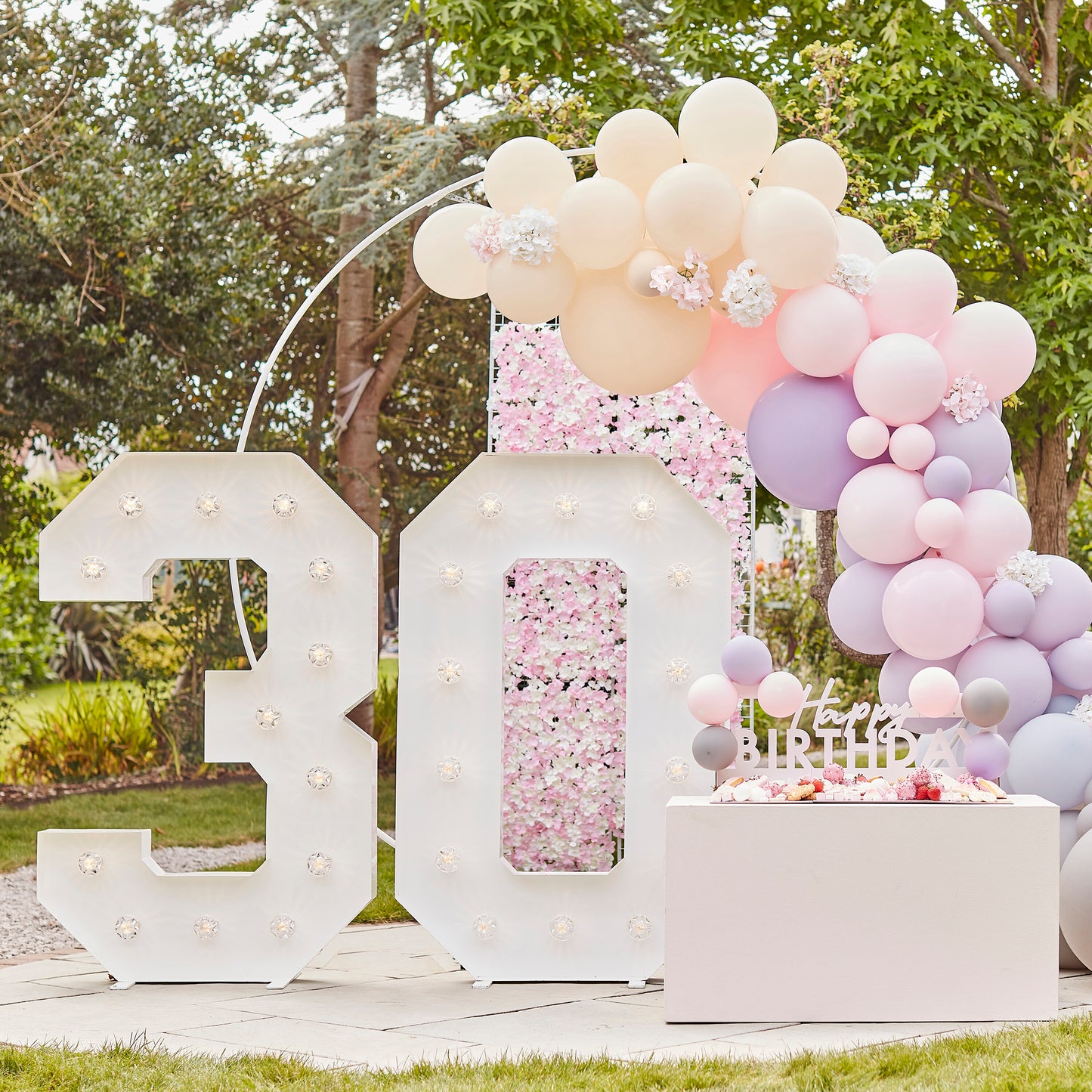 Congrats Rose Gold Congratulations Balloon Bunting
