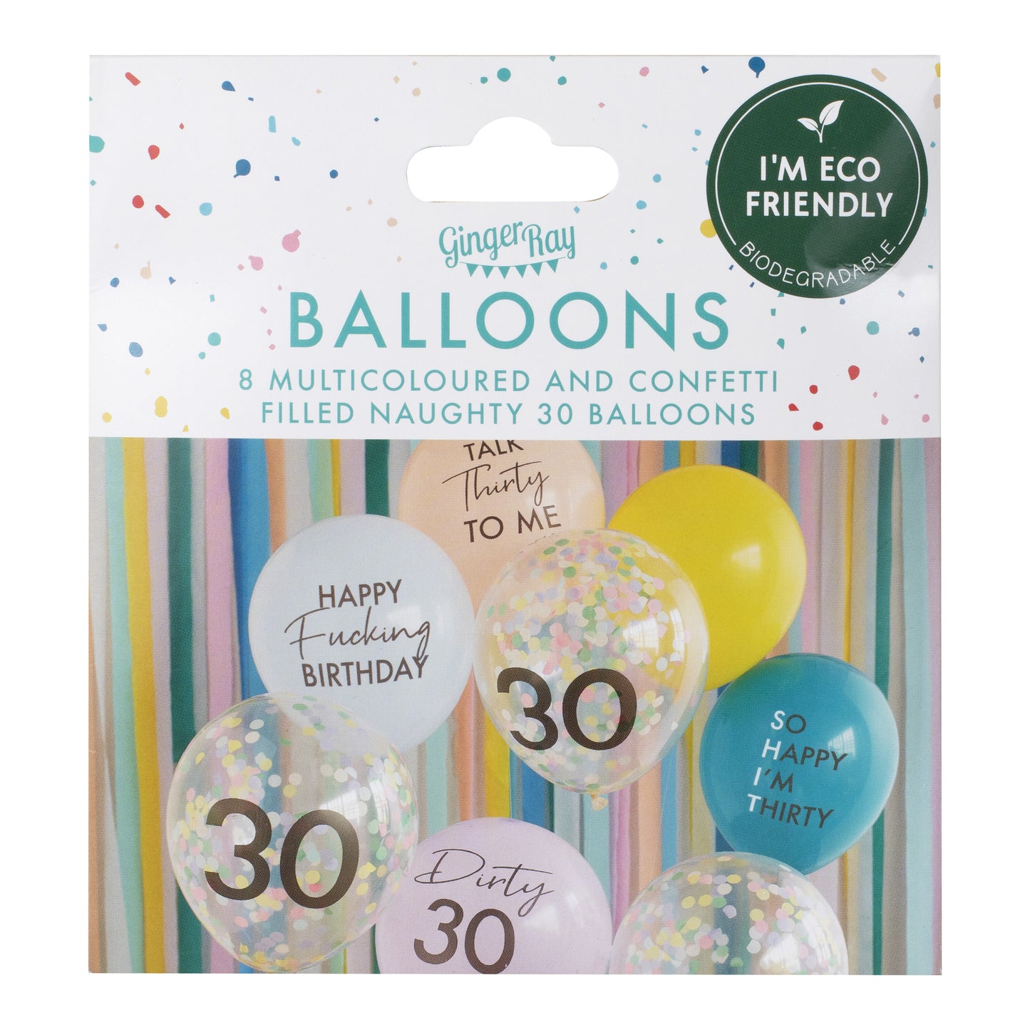 Happy Fucking Birthday 30th Birthday Balloon Bundle