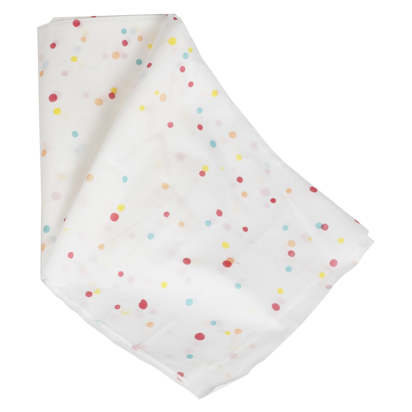 Multicoloured Speckle Print Paper Tablecloth