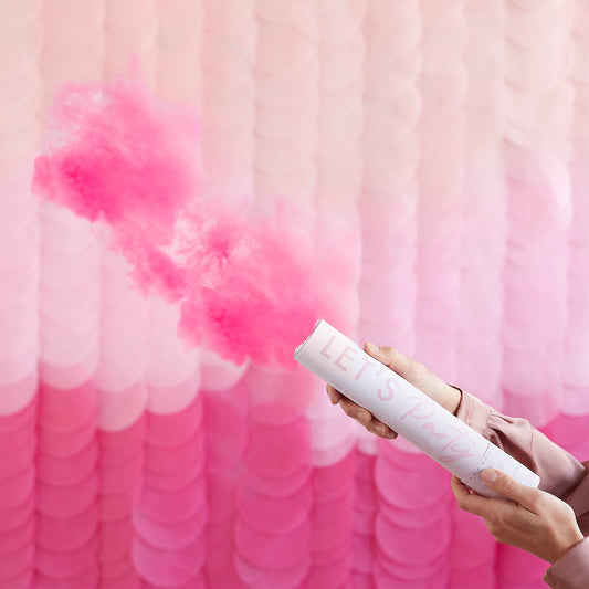 Pink Powder Smoke Cannon