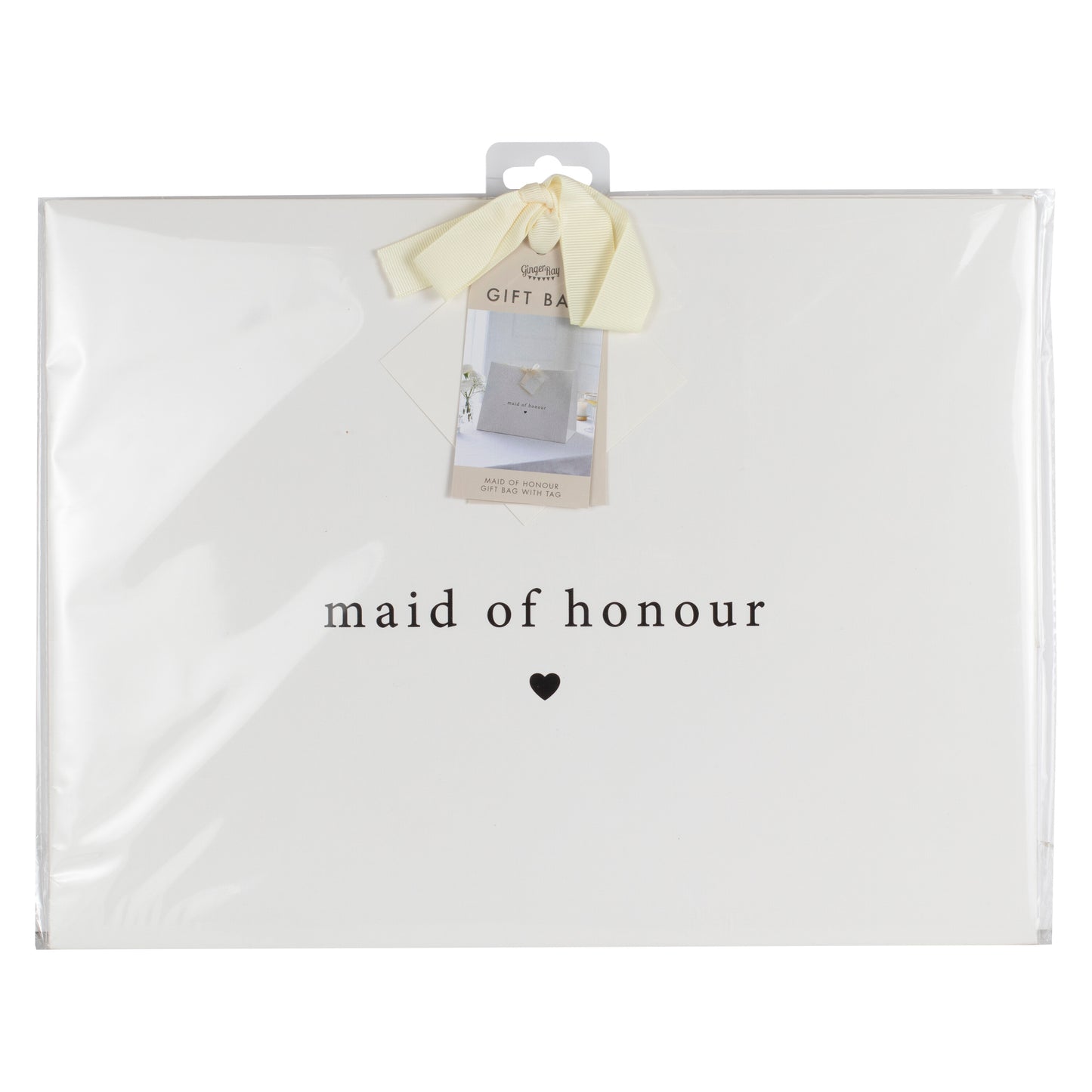 White Maid of Honour Gift Bag