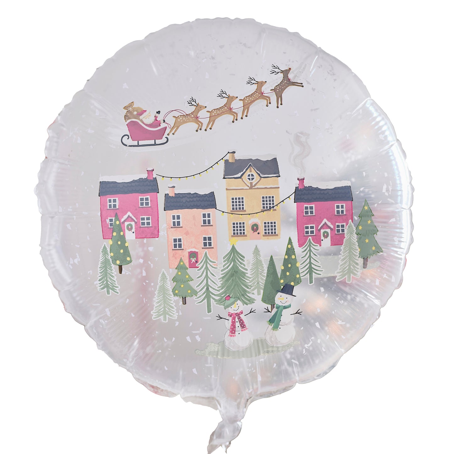 Snowglobe Foil Christmas Balloon