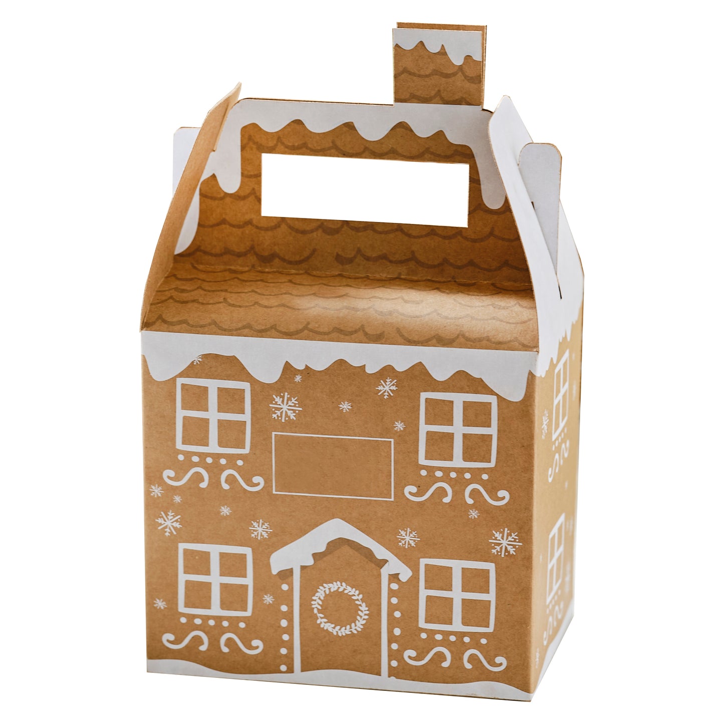 Customisable Gingerbread House Christmas Gift Boxes