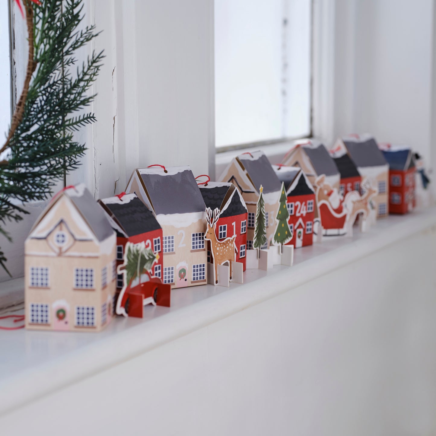 Make Your Own Christmas Advent Calendar Boxes