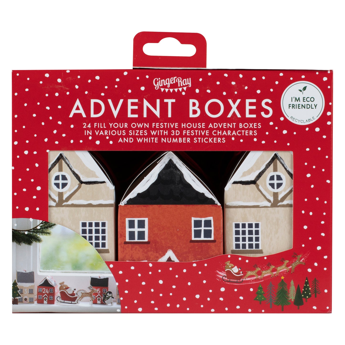 Make Your Own Christmas Advent Calendar Boxes