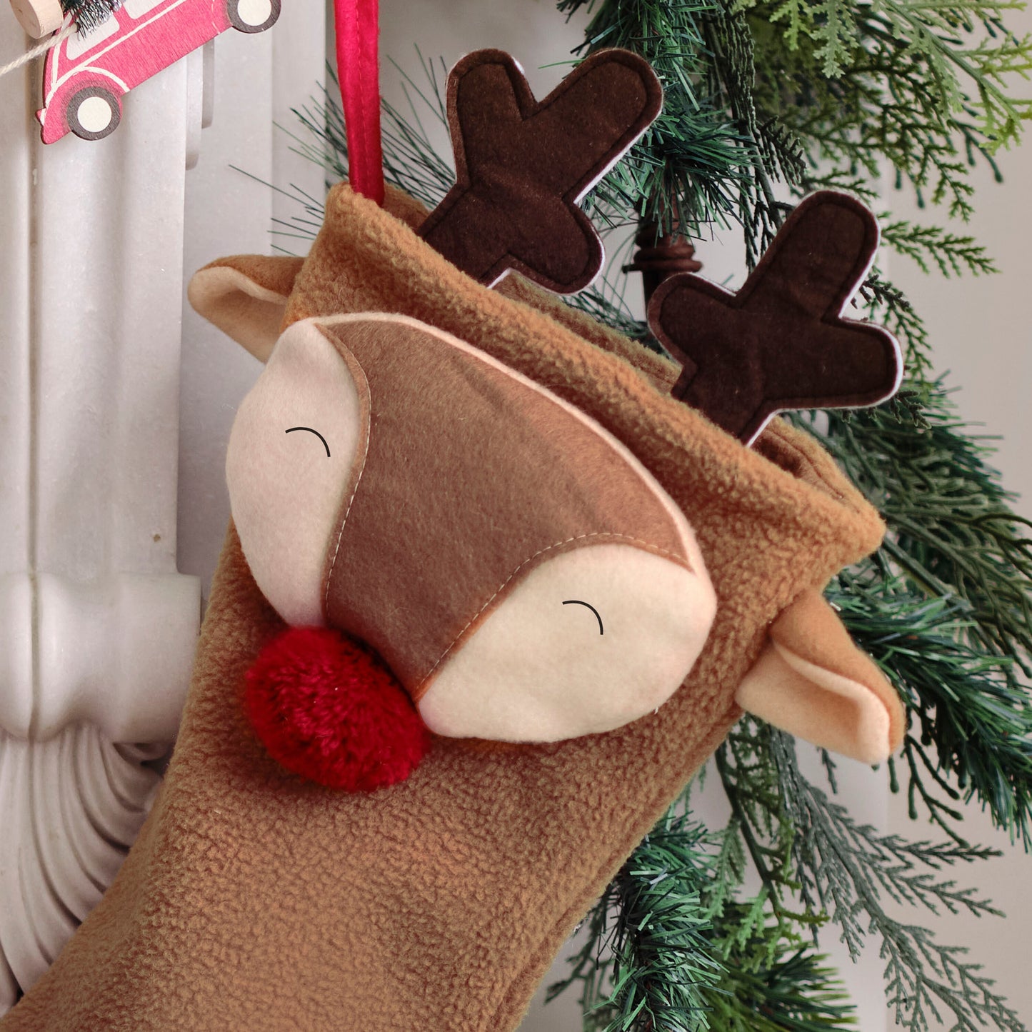 Reindeer Christmas Stocking