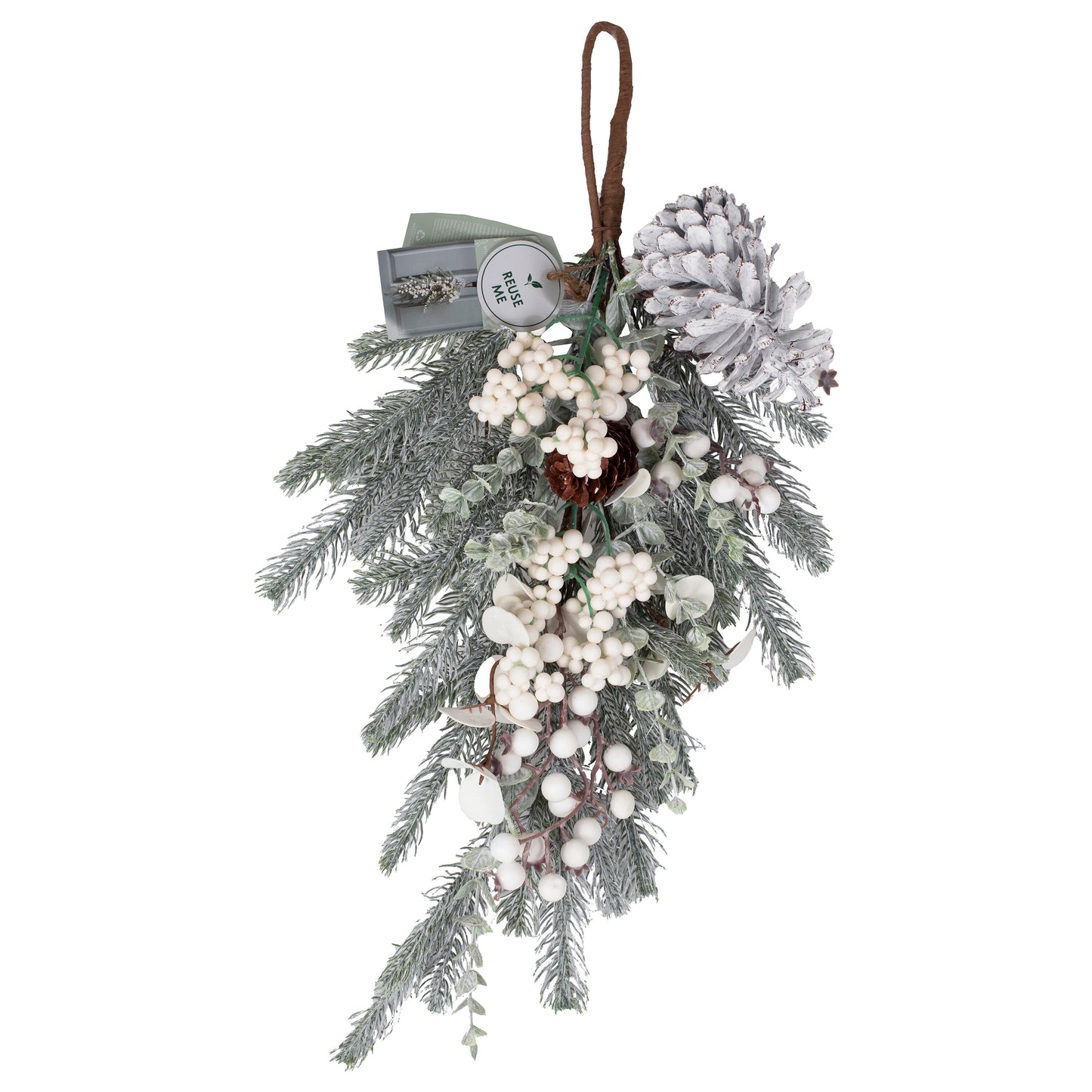 Pine Foliage Christmas Door Swag